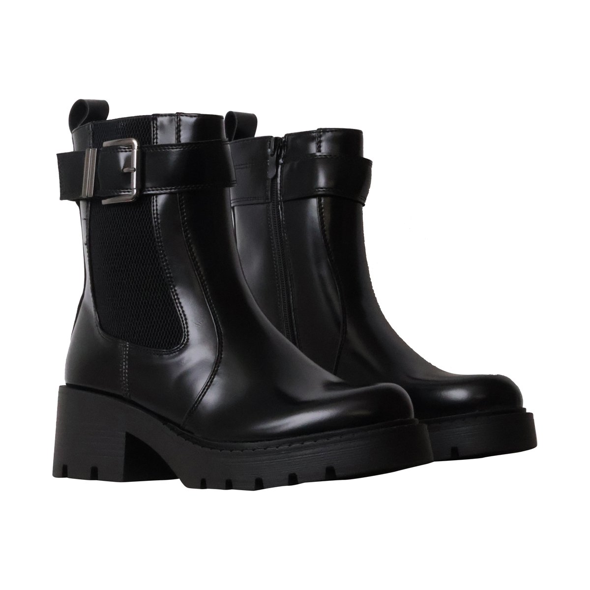 Bottines à Zip noir, ENZA NUCCI