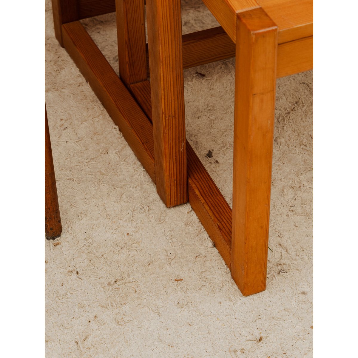 Tables gigognes en bois Barbara N°219 - Bon état bois foncé, DEBONGOUT