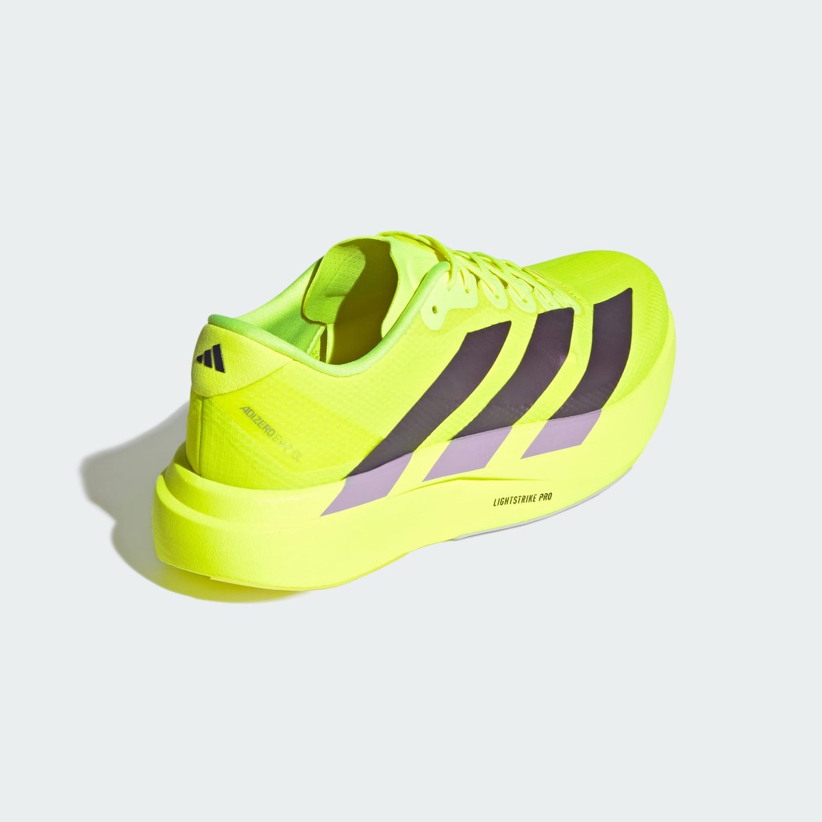 Chaussure Adizero Evo Sl Chaussure Adizero Evo Sl solar yellow / aurora plum / powder plum, adidas Performance
