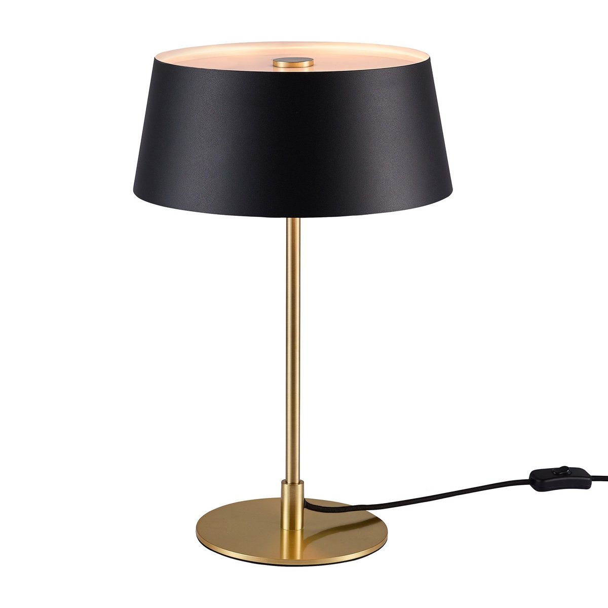Lampe à poser design classique en métal, CLASI noir, NORDLUX