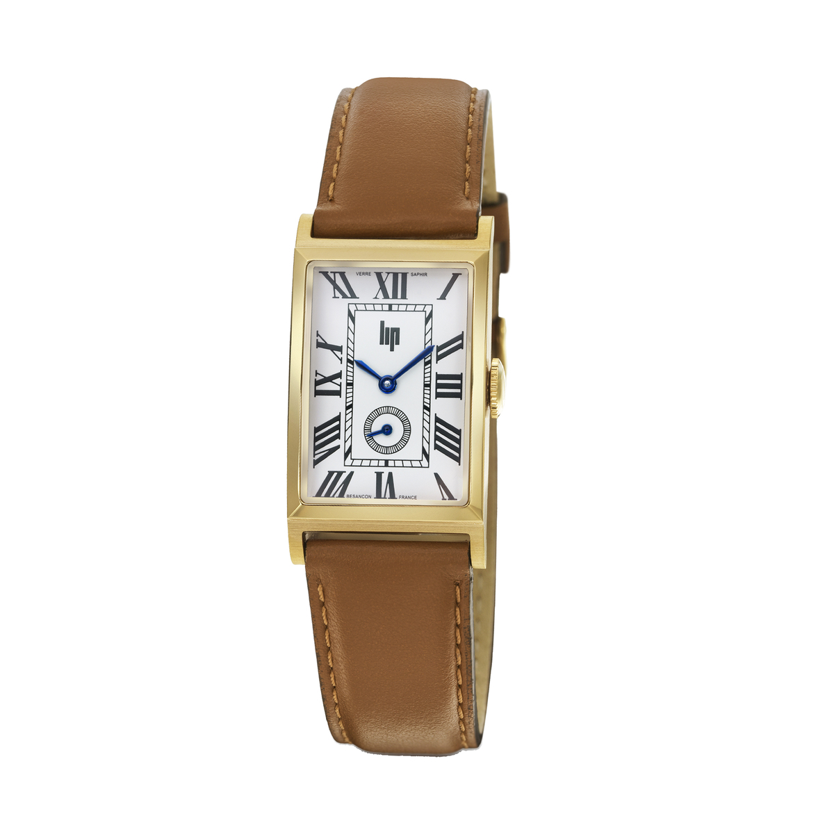 Montre Analogique CHURCHILL doré blanc marron, LIP