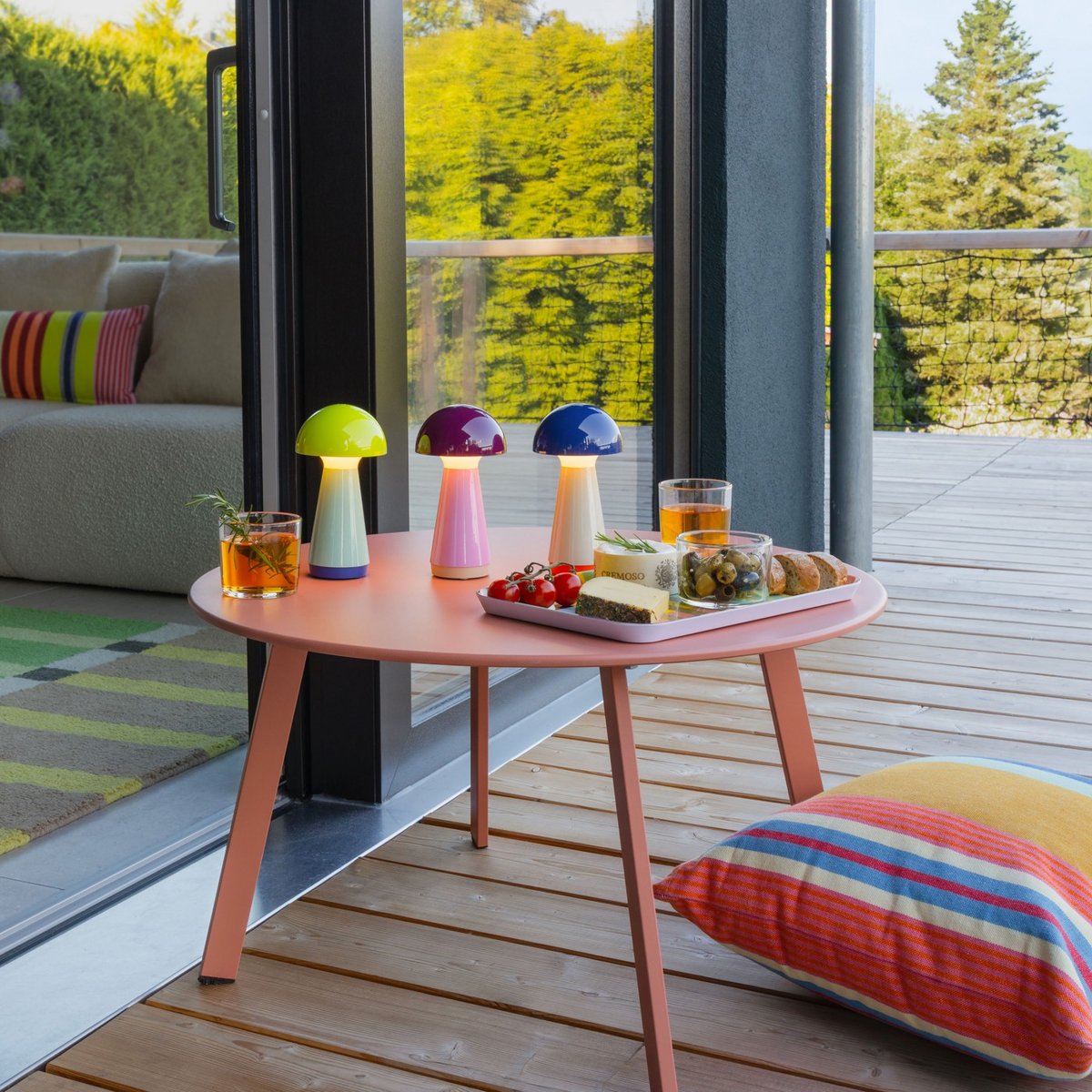 Lampe de table Bobbi bleu, REMEMBER