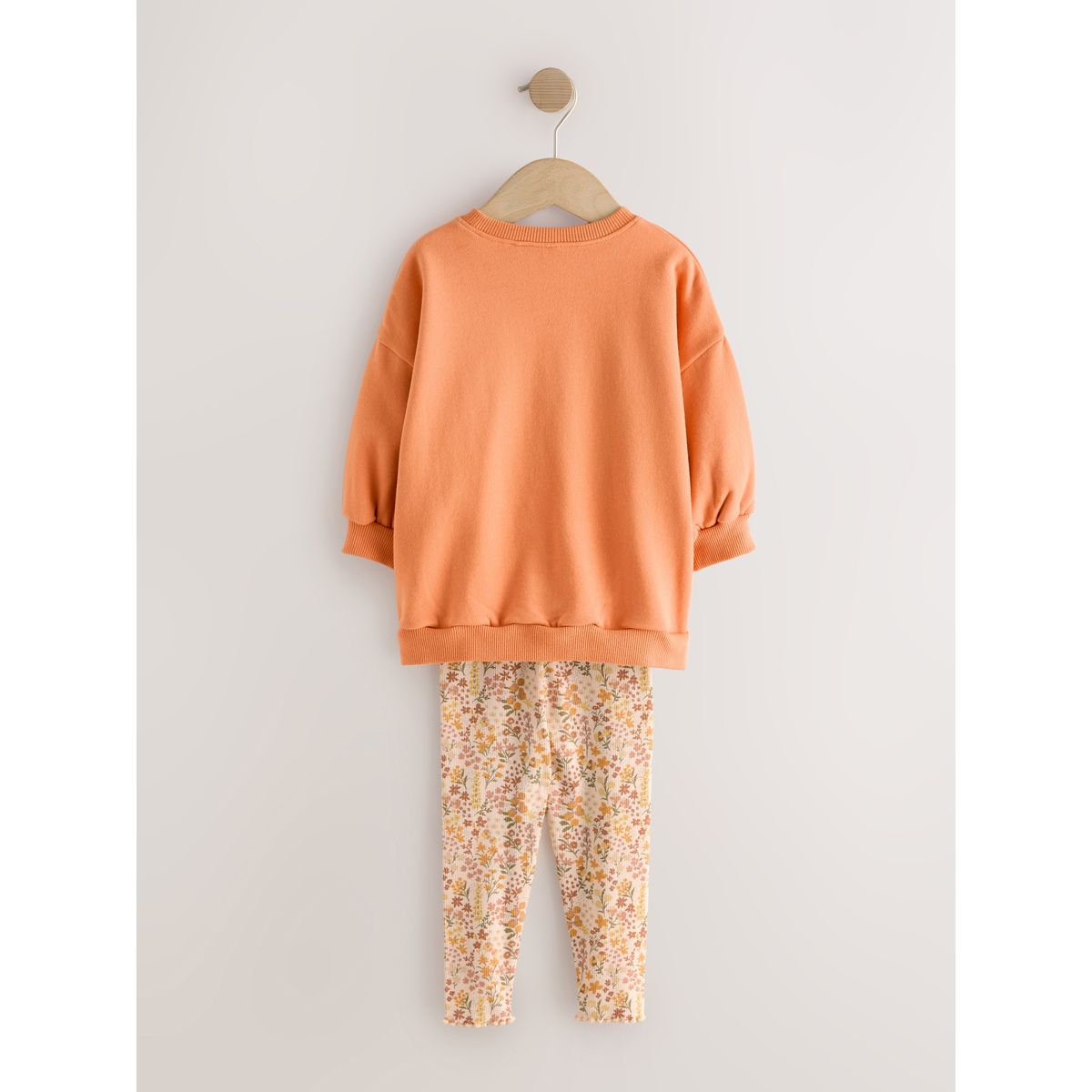 Ensemble sweat et legging citrouille orange, NEXT