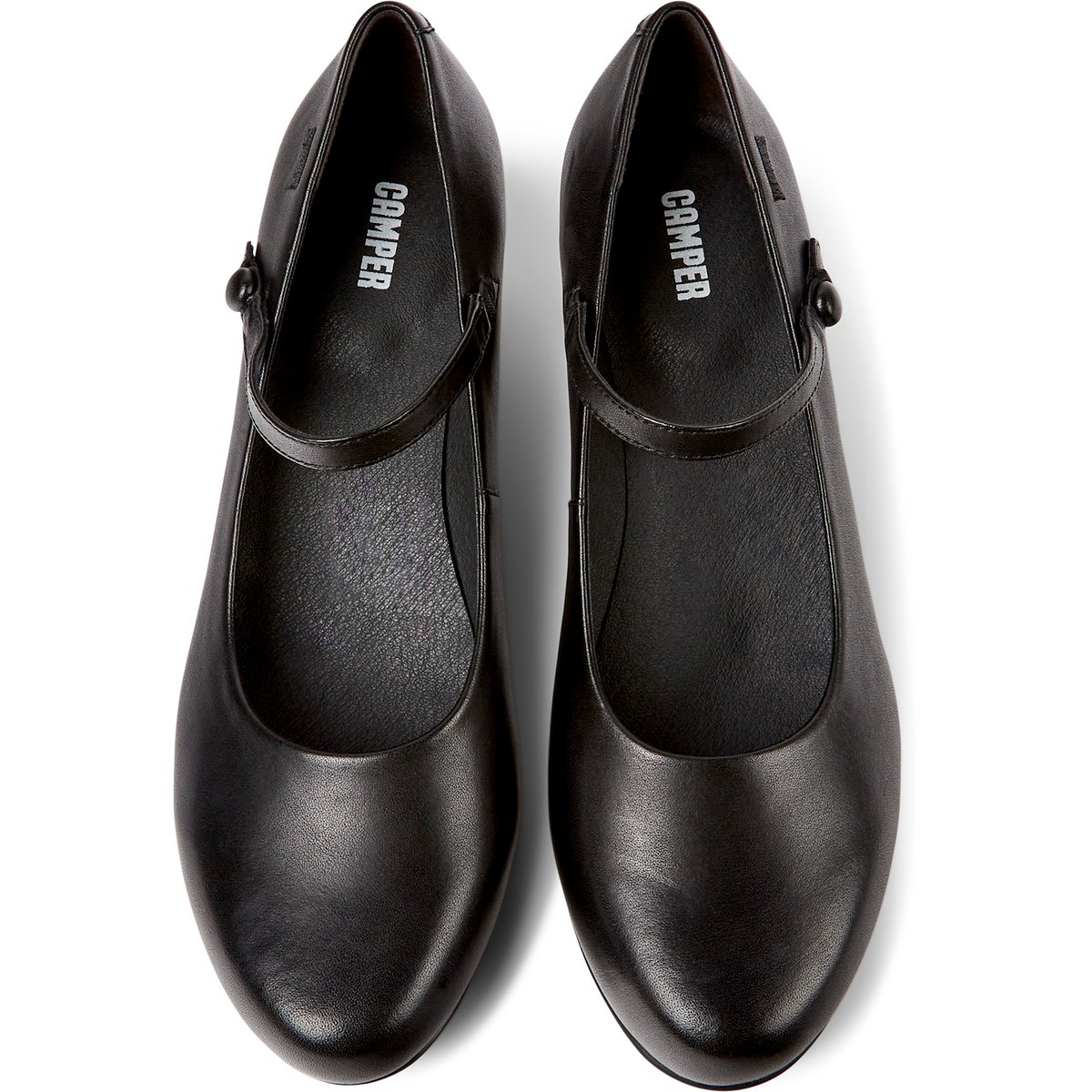 Escarpins Cuir Helena Bajo noir, CAMPER