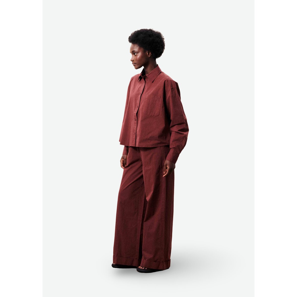 Chemise LILO bordeaux, FRNCH