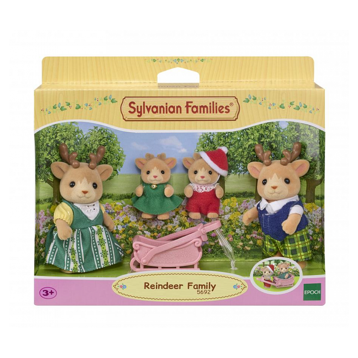 La famille renne - 5692 Sylvanian v002226, SYLVANIAN FAMILIES
