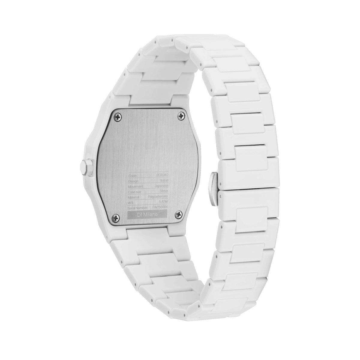 Montre Analogique POLYCARBON gris gris gris, D1 MILANO