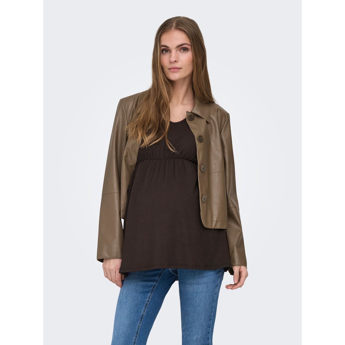 Blouse black coffee, ONLY