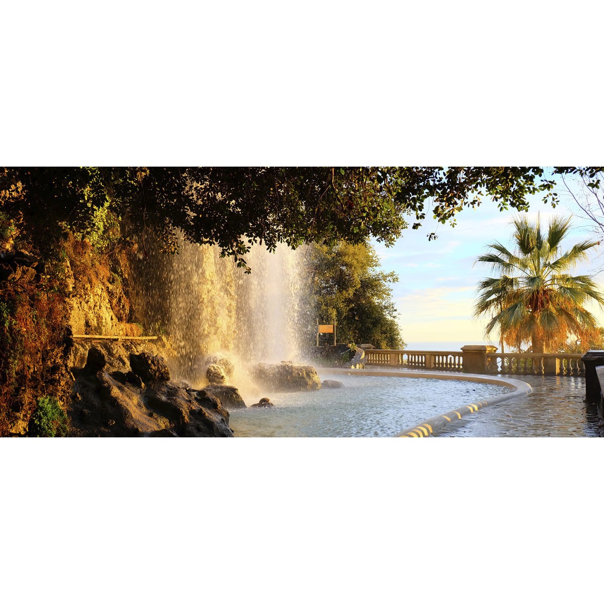 Tableau Mural Parc Colline NATURE ÉVASION orange-toile, CEANOTHE