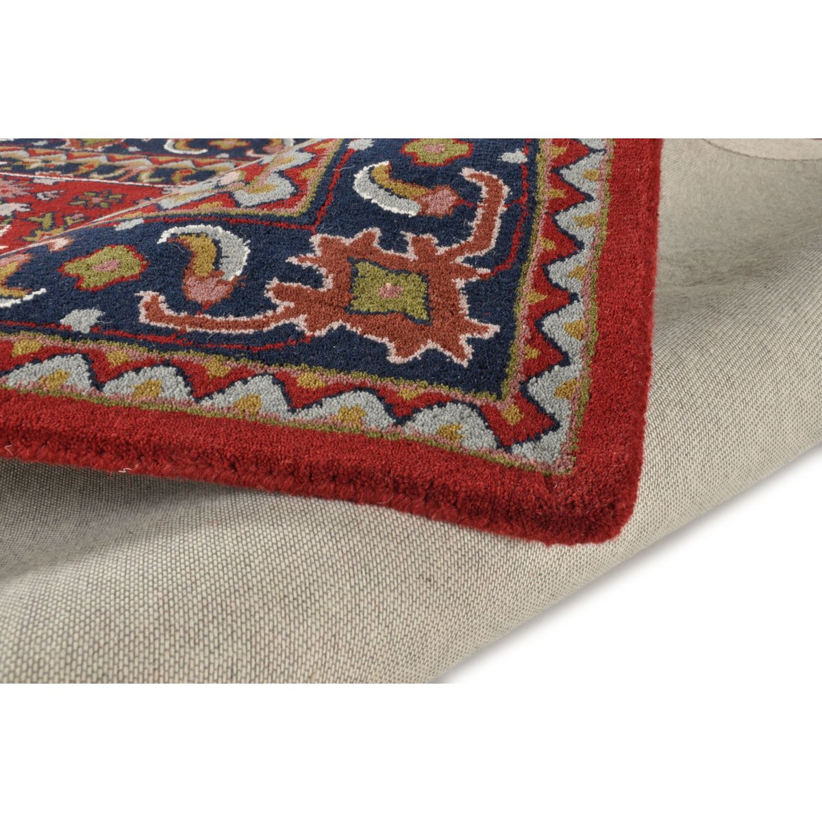 Tapis de salon en style oriental - ROYAL PERSIAN rouge, THEKO