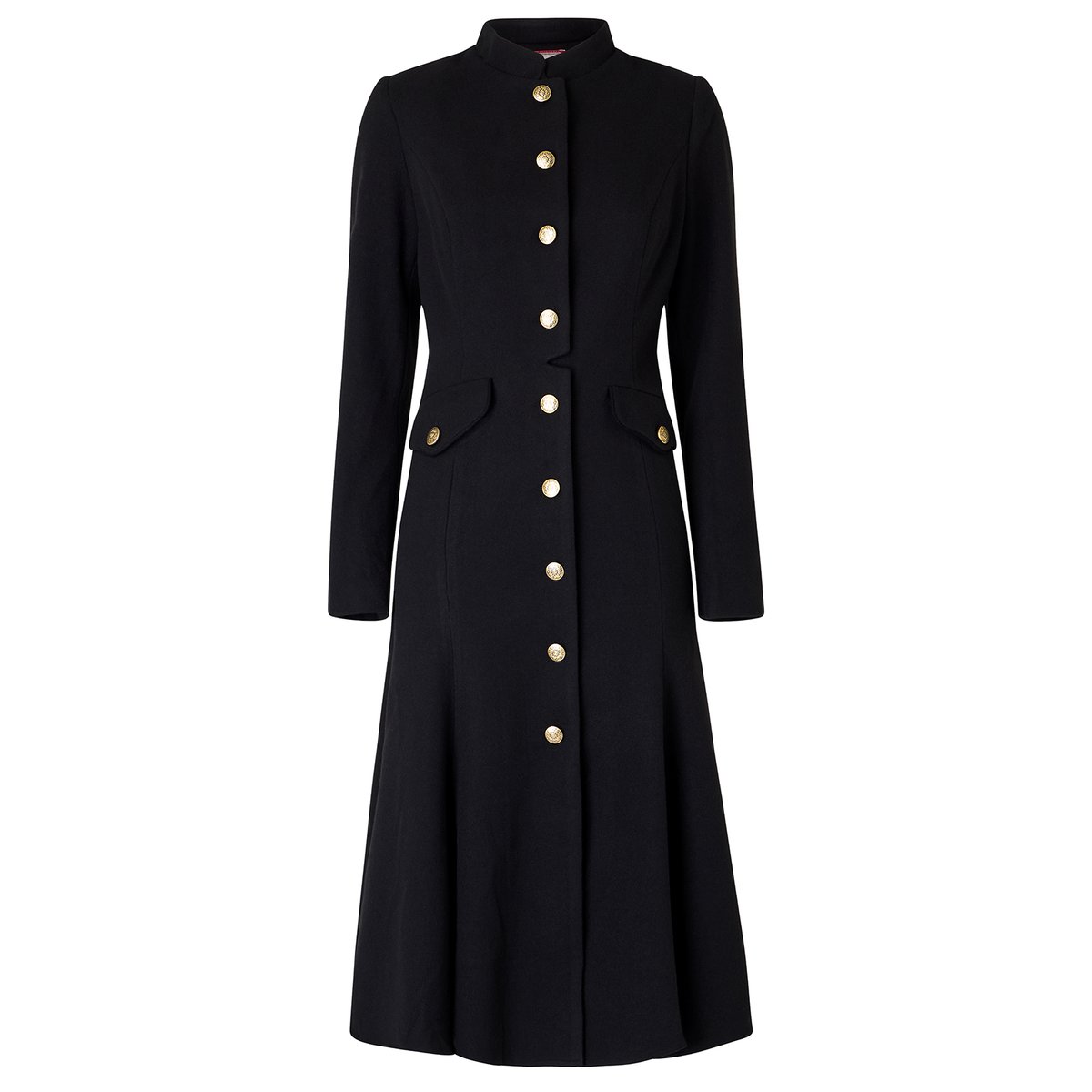 Long Manteau Noir Ayda noir, JOE BROWNS