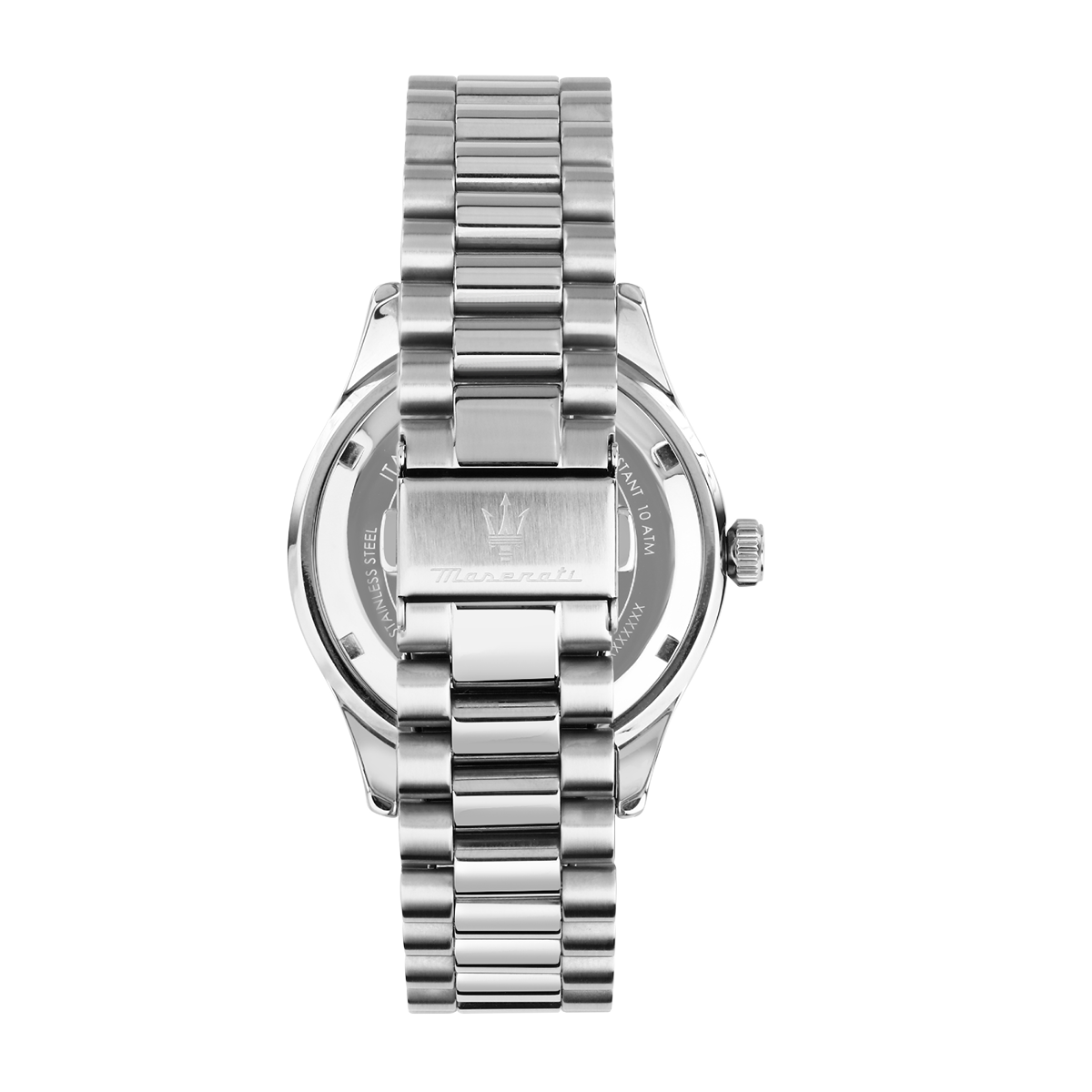 Montre Analogique  SORPASSO argenté noir argenté, MASERATI