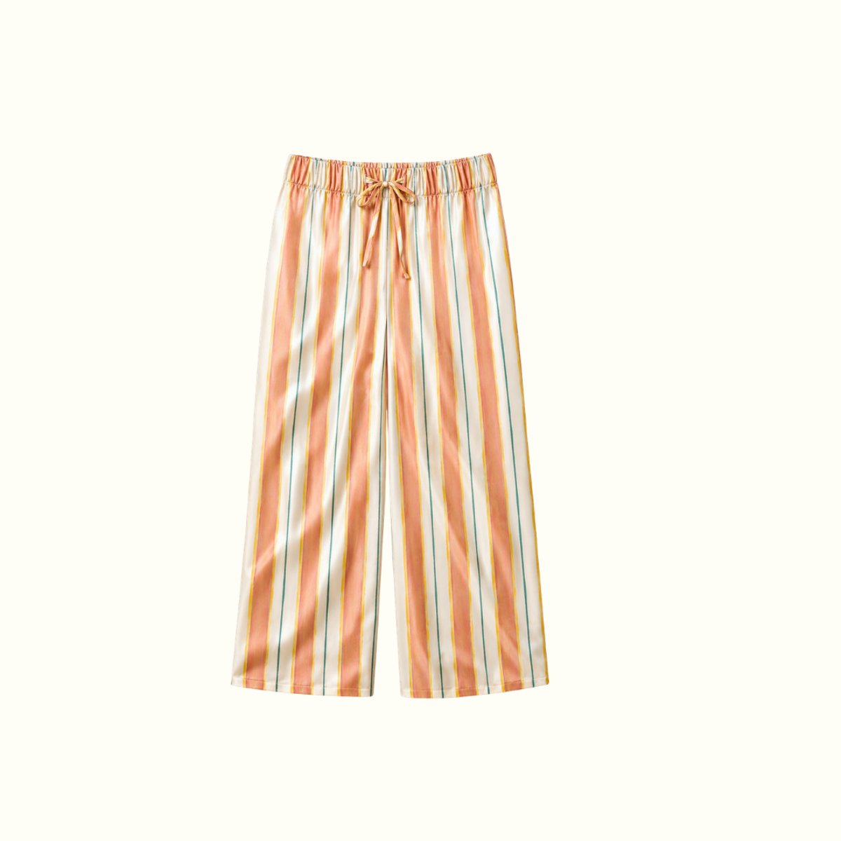 Pantalon Oversize 100% pure soie de mûrier lignes divines, EMILY'S PILLOW