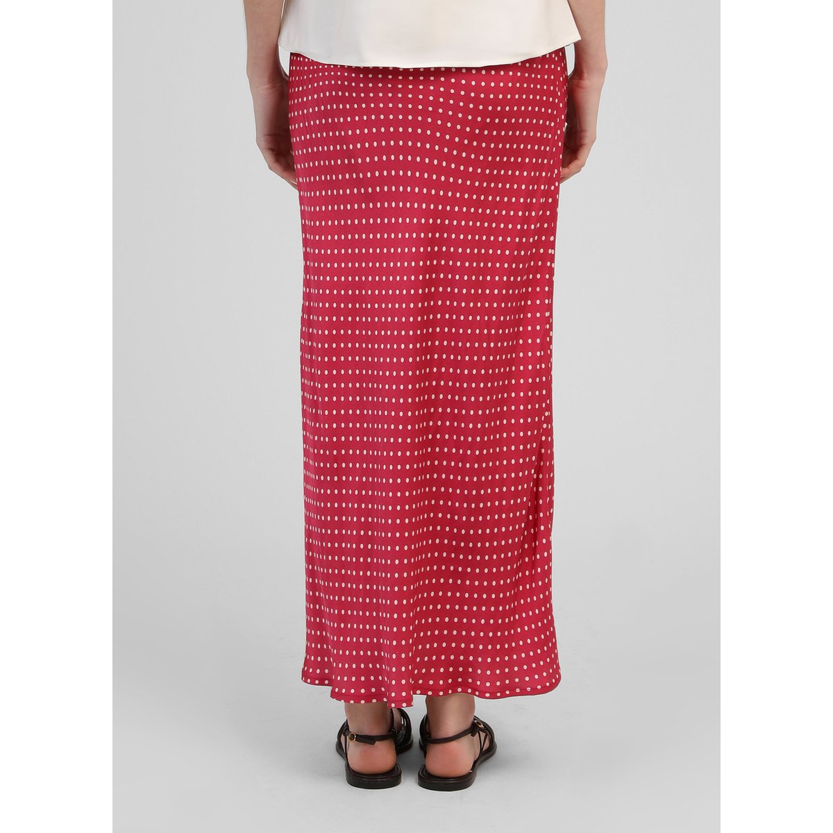 Jupe Midi GALICE doriva framboise, AN'GE