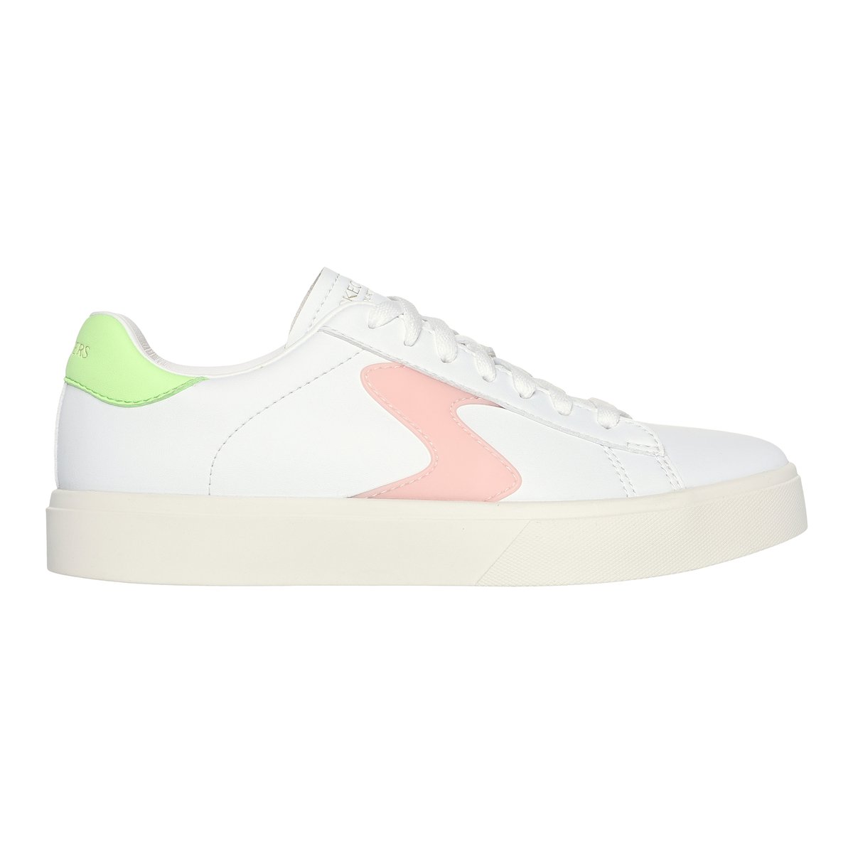 Basket à Lacets Top Grade blanc-rose-lime, SKECHERS