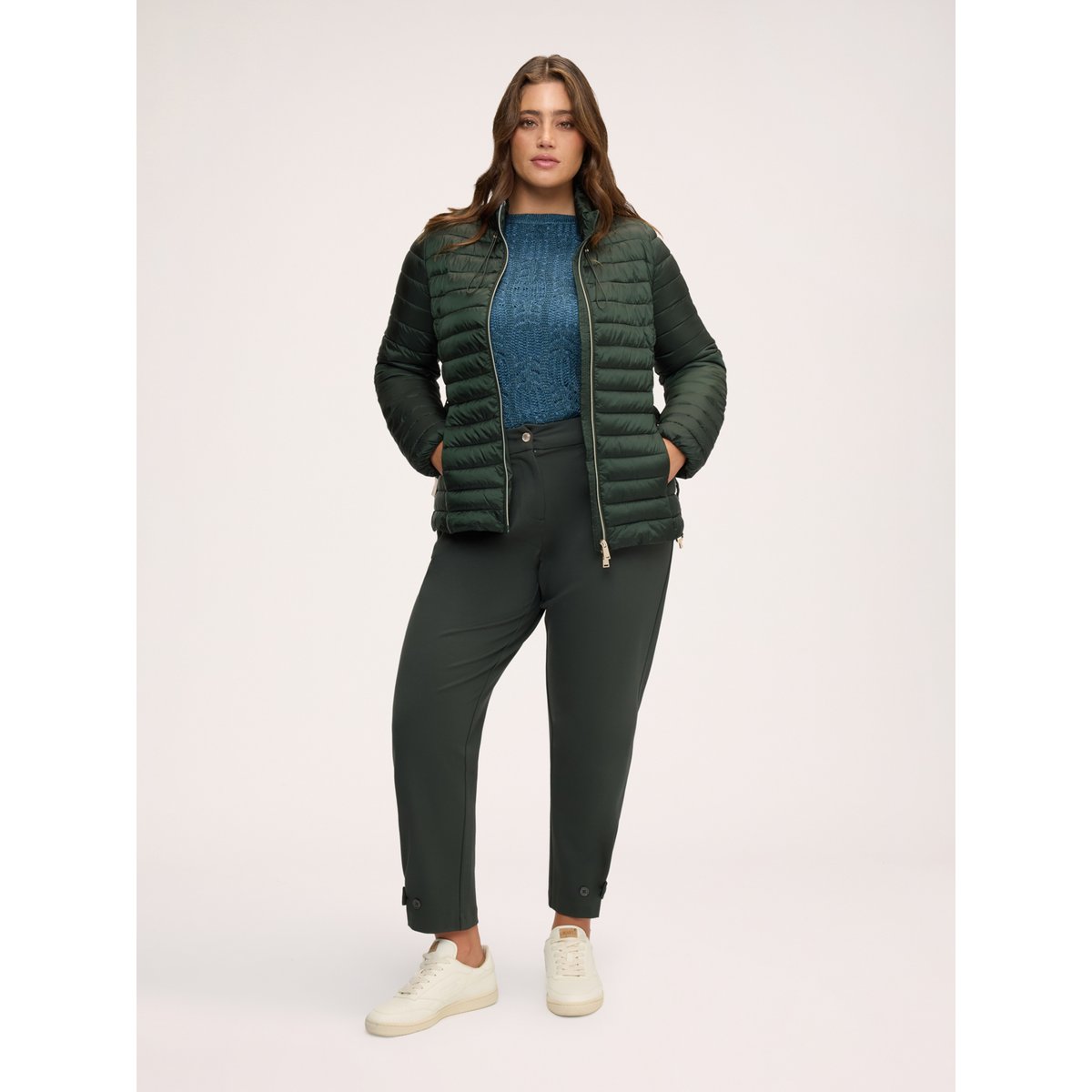 Doudoune légère vert, FIORELLA RUBINO