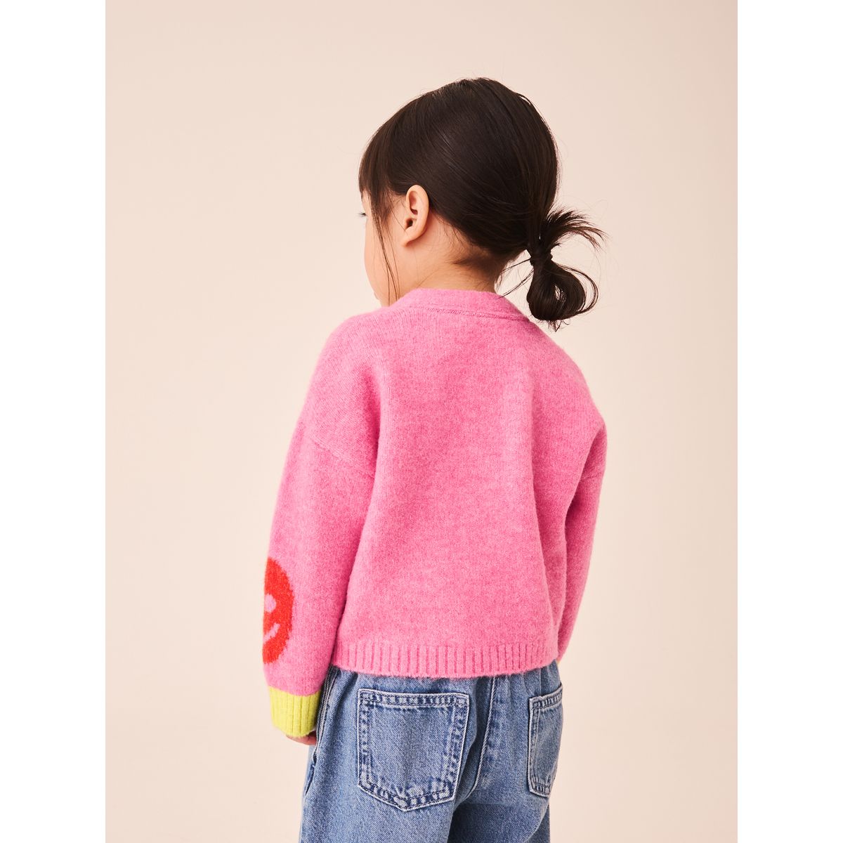 Cardigan à col v rose, NEXT