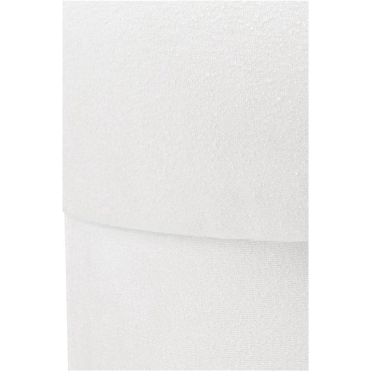 Pouf rond rembourré blanc, RECOLLECTION
