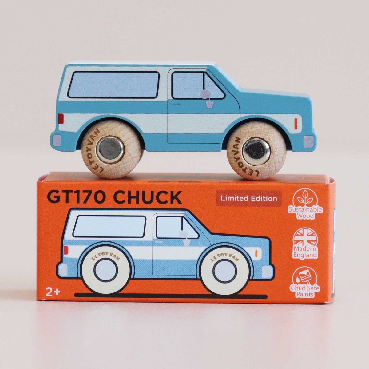 Voiture Chuck No 31 bleu, LE TOY VAN