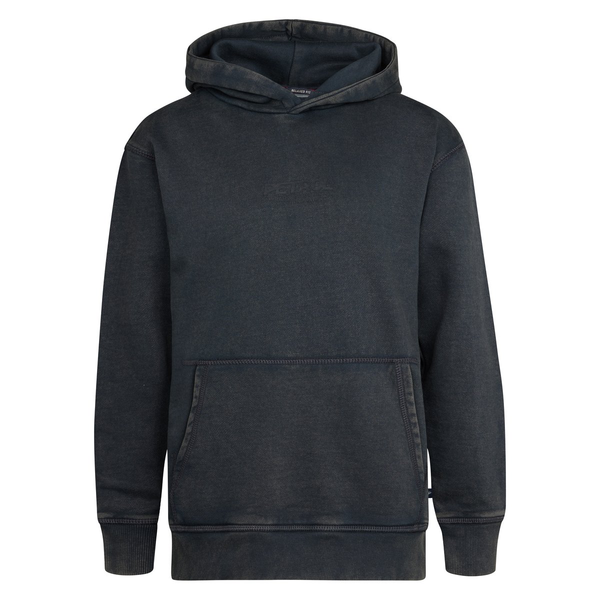 Hoodie klamath noir gunmetal, PETROL INDUSTRIES