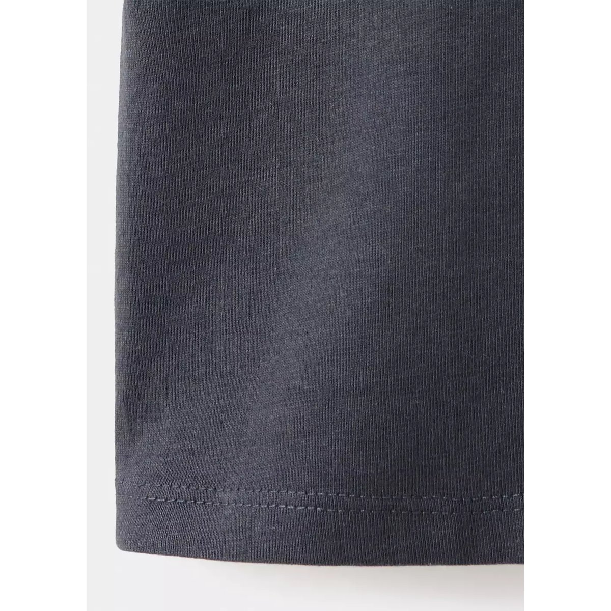 T-shirt détail épaules gris anthracite, MANGO TEEN