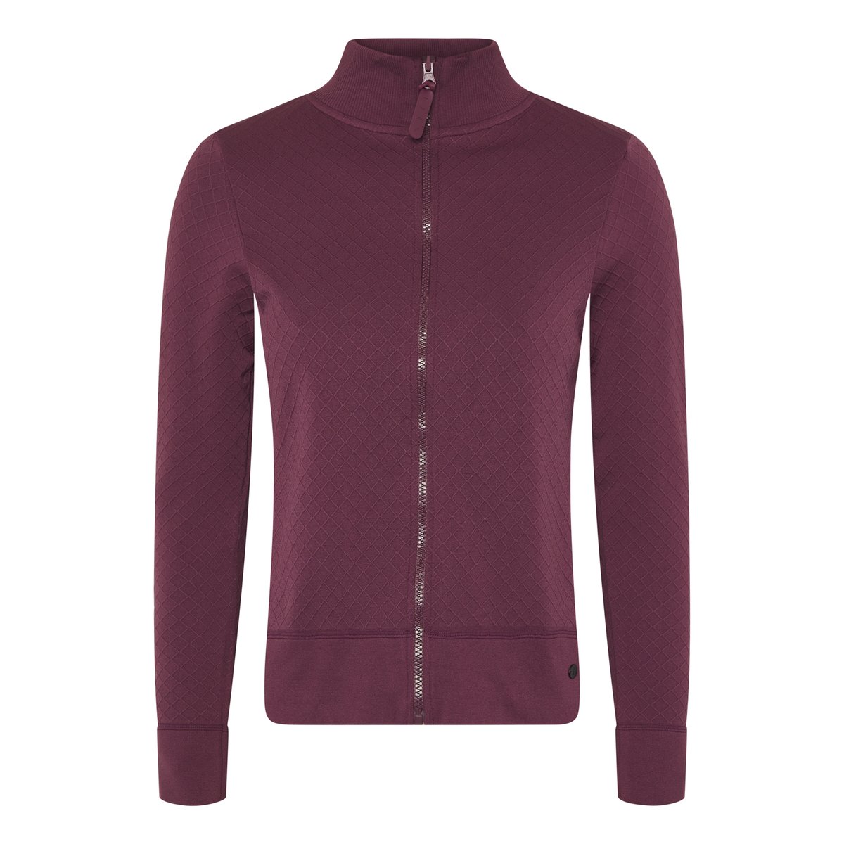 Veste de sport femme Eira effet gainant bordeaux intense, BORN
