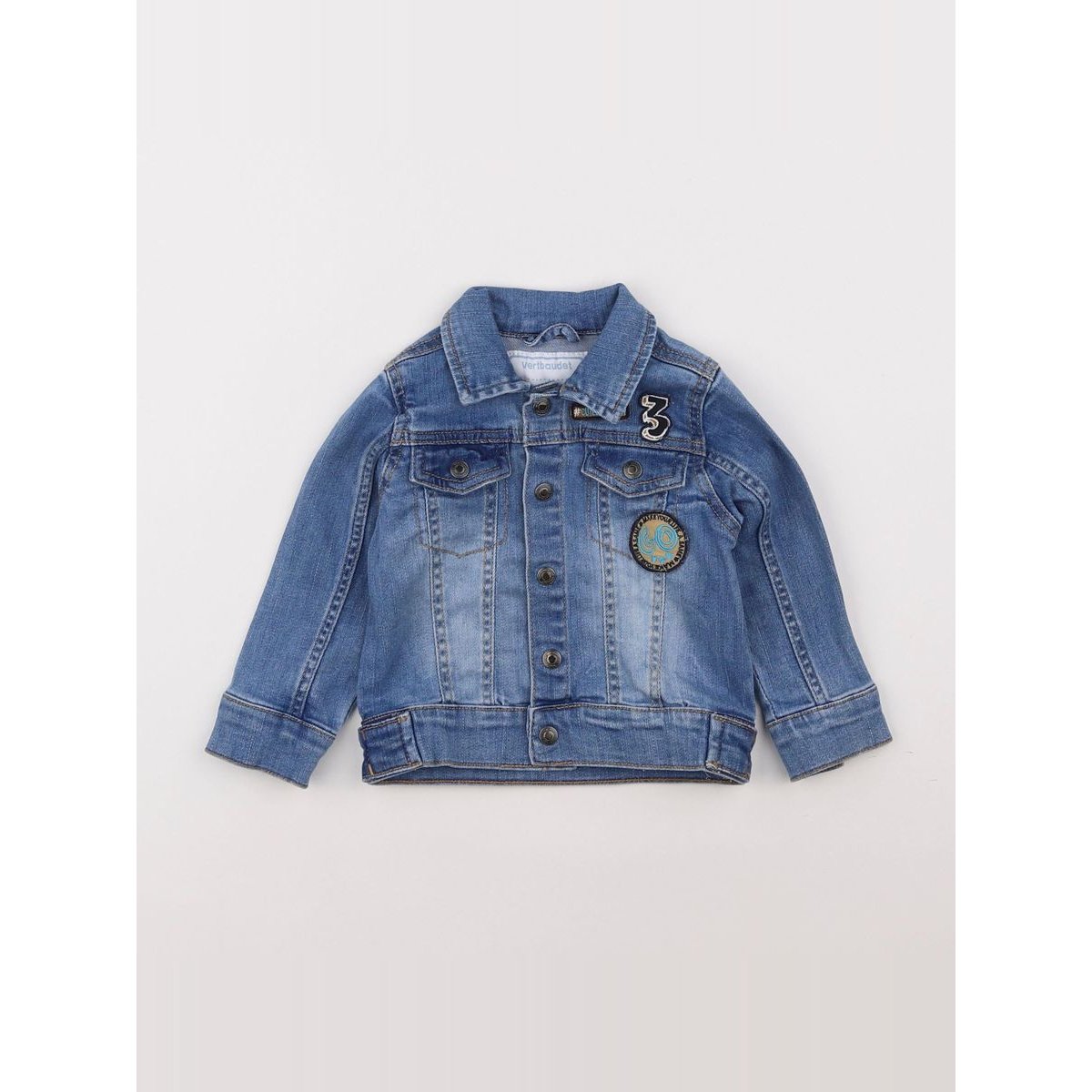 Veste - Très bon état bleu, VERTBAUDET
