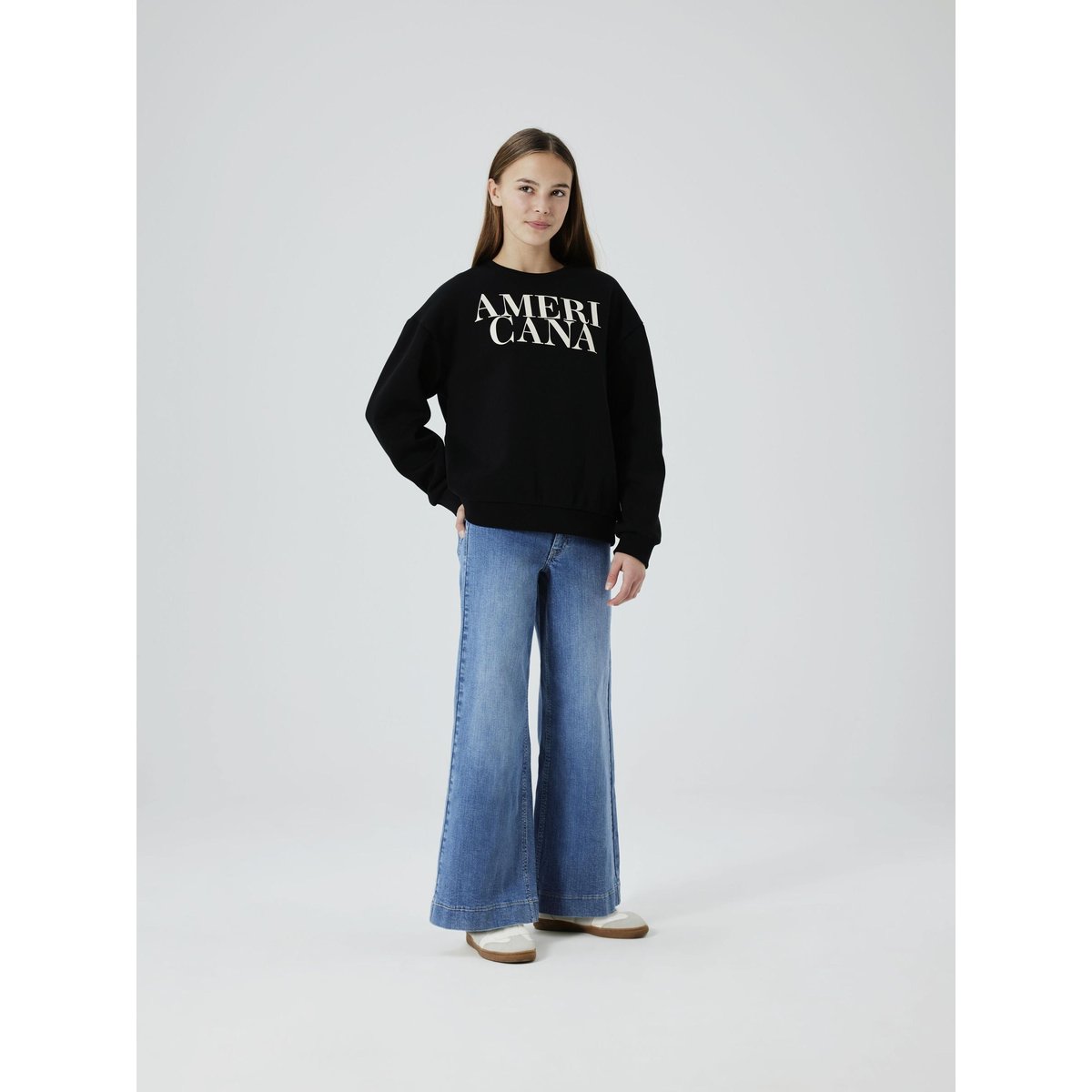 Sweat-Shirt noir - black, NAME IT