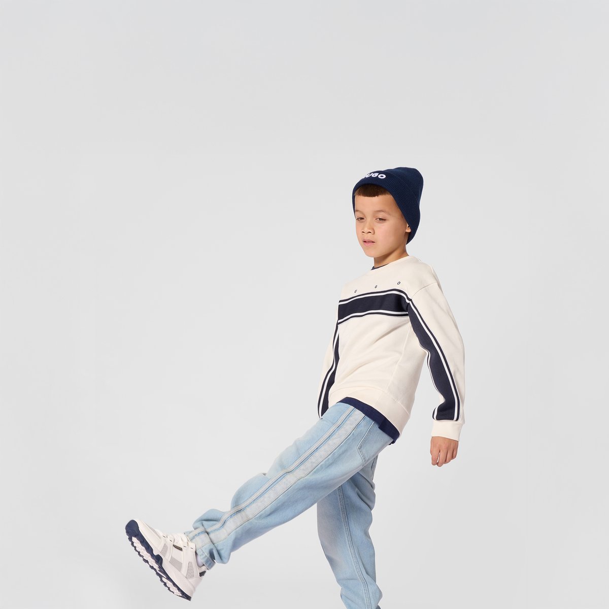 Sweat manches longues lys, HUGO KIDSWEAR