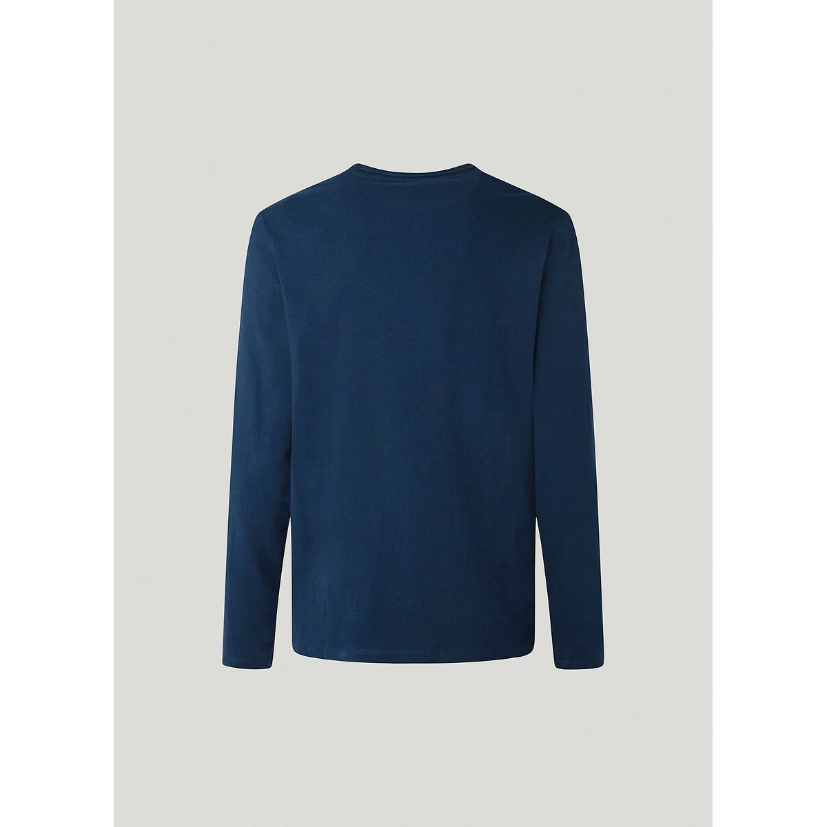 T-shirt manches longues stretch Original bleu marine, PEPE JEANS