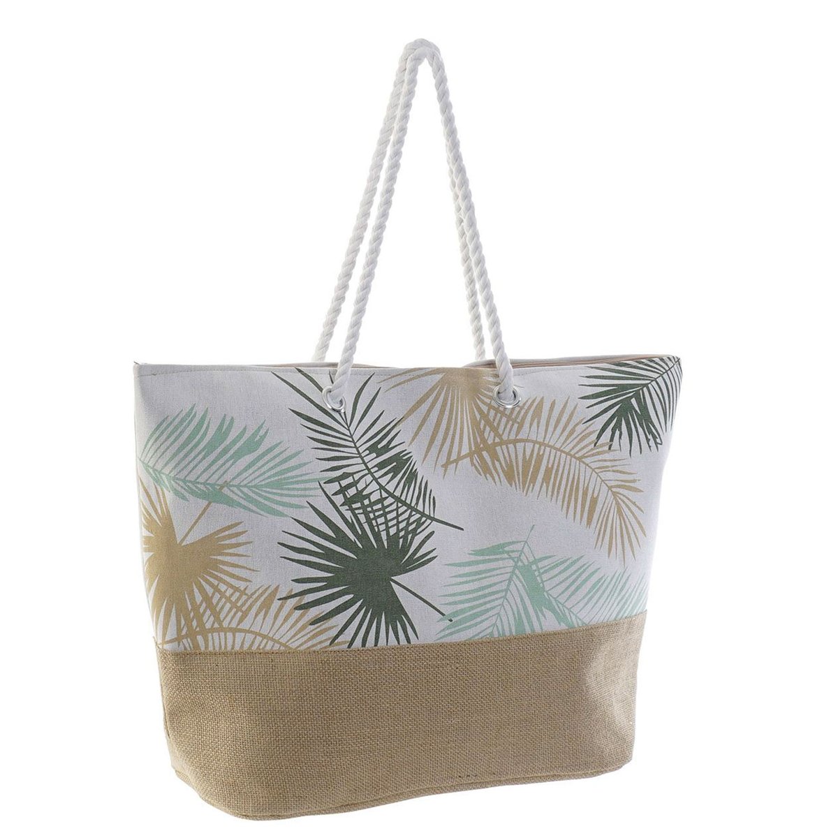 Sac de course motif tropical vert, WADIGA