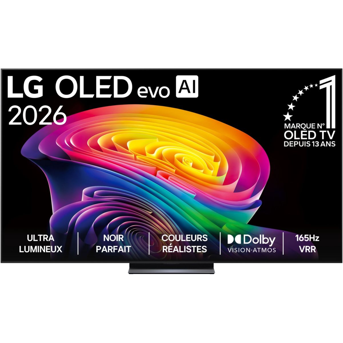 TV OLED 83C6 (2026) 83" (210 cm) couleur unique, LG