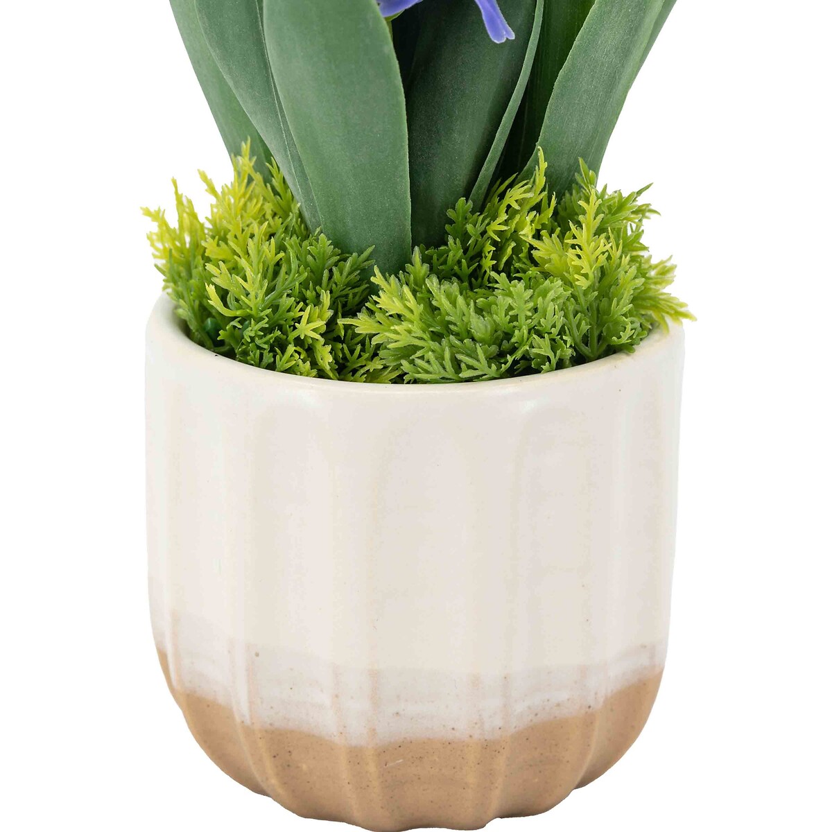 Set of 2 Purple Spring Hydrangea in Ceramic Pots purple, ÉDITÉ