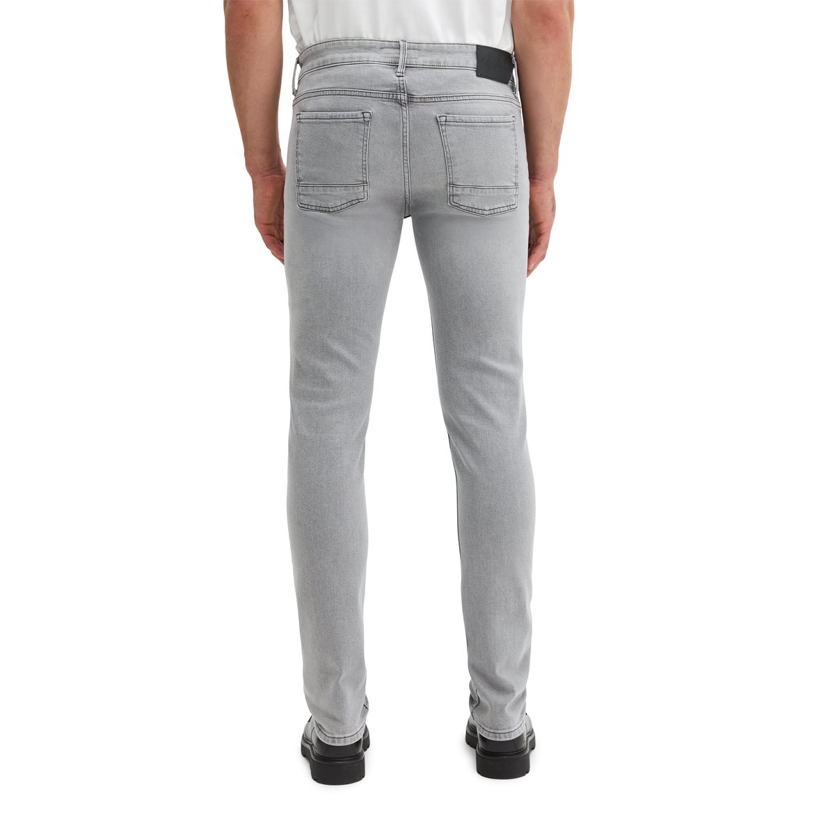 Jeans modèle Sjöbo shaped en coton bio mélangé gris, MARC O'POLO