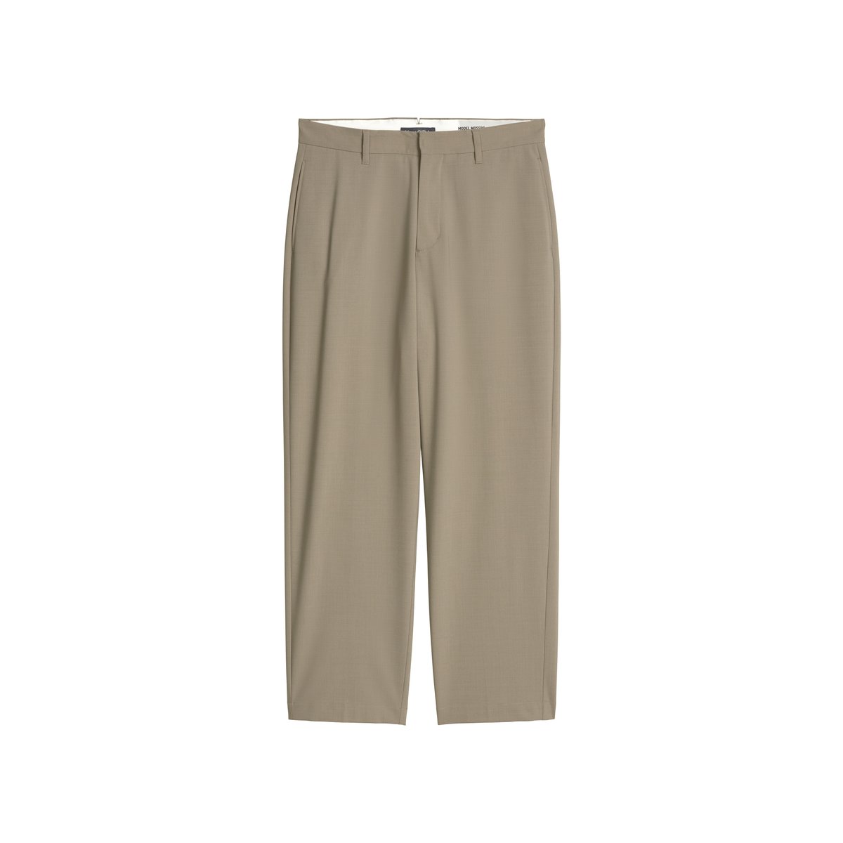 Pantalon modèle Mossbo Travel Collection en Technical Wool Blend léger marron, MARC O'POLO
