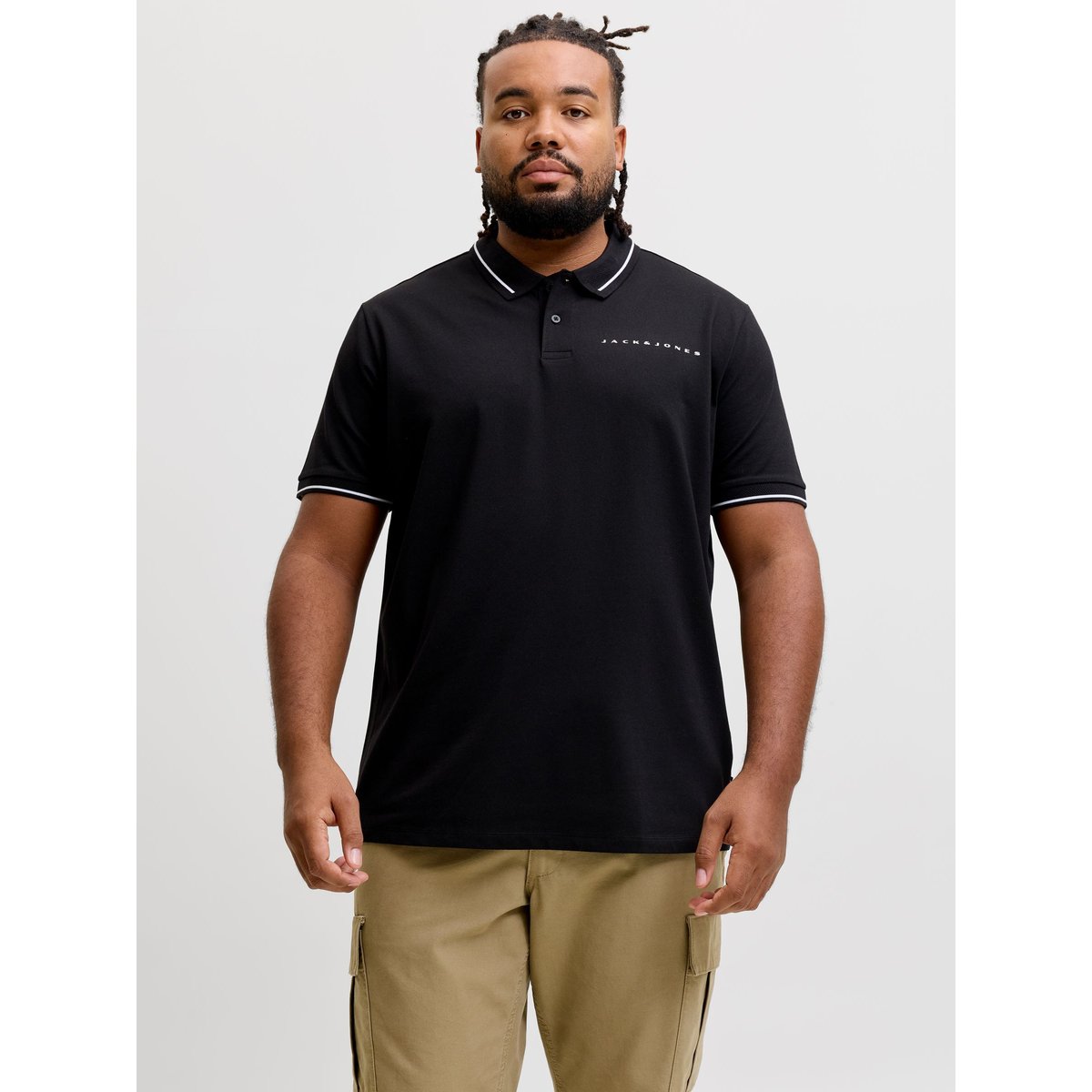 Polo noire - black, JACK & JONES