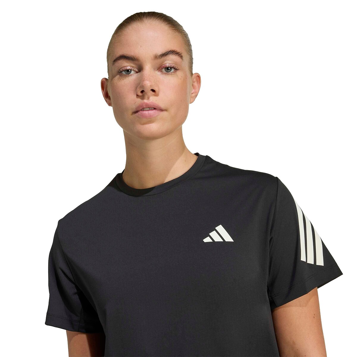 T-shirt col rond de running Adi365 noir, adidas Performance
