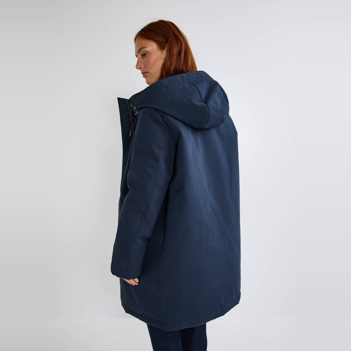 Parka à capuche avec imitation fourrure marine, MONOPRIX