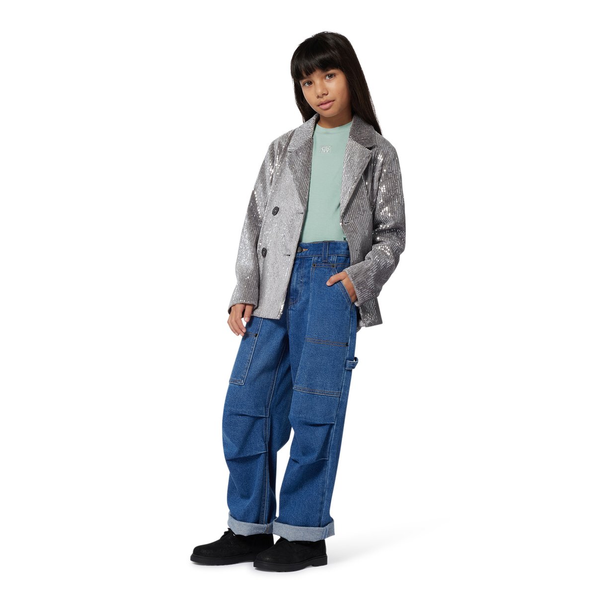 Veste silver, DKNY