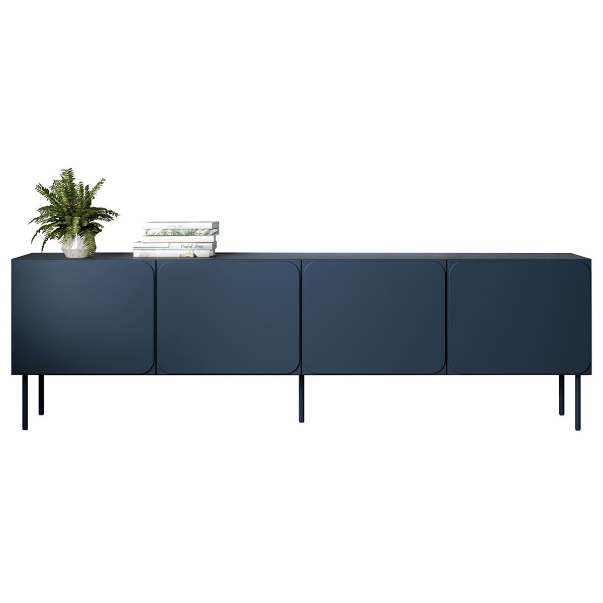 Meuble TV - ELVIS bleu, LISA DESIGN