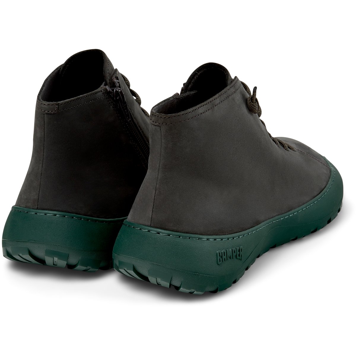 Bottines Peu Serra Nubuck Leather gris foncé, CAMPER