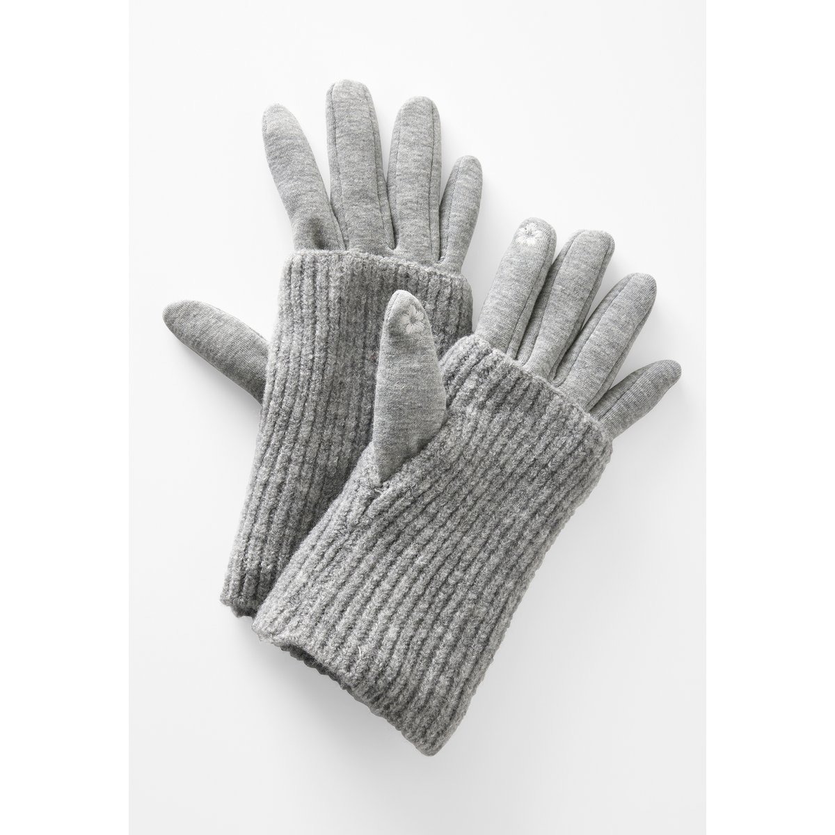 Gants et mitaines 3 en 1 gris, DAMART
