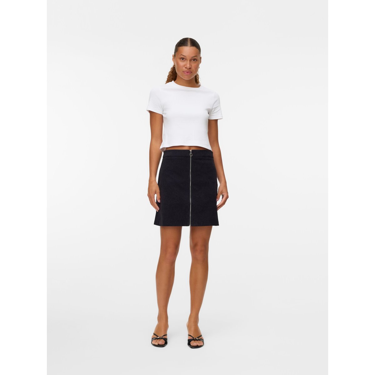 Jupe Courte black 1, VERO MODA