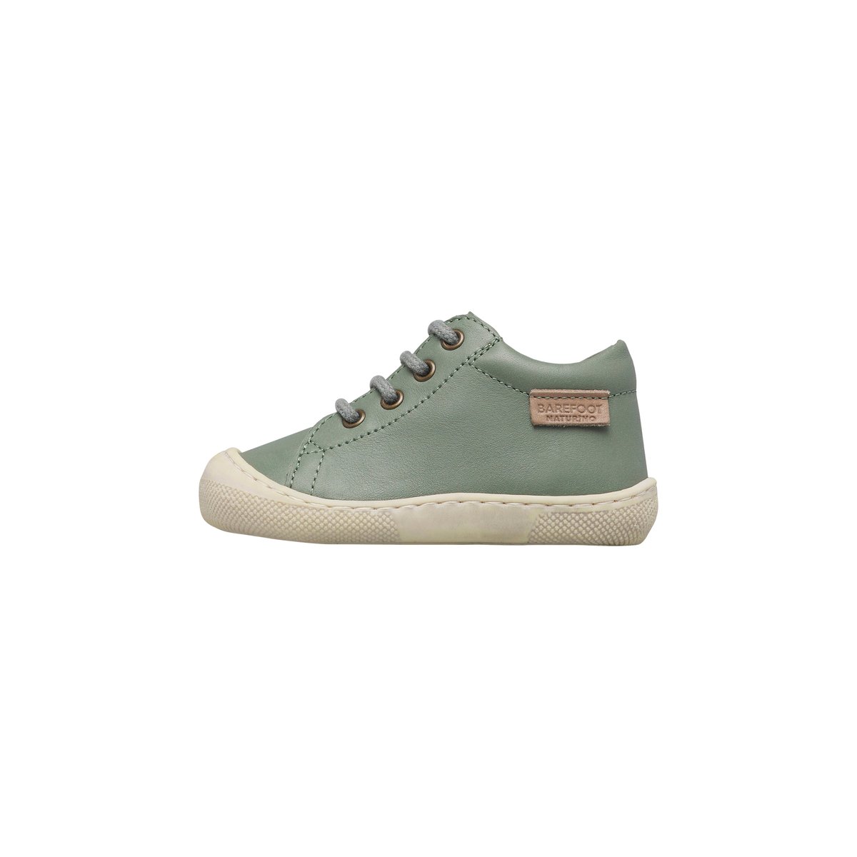 Chaussures barefoot en cuir BAREFOOT AMUR gris tourterelle-, NATURINO