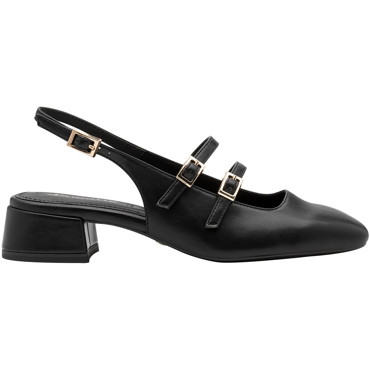 Ballerines slingback noir, TAMARIS