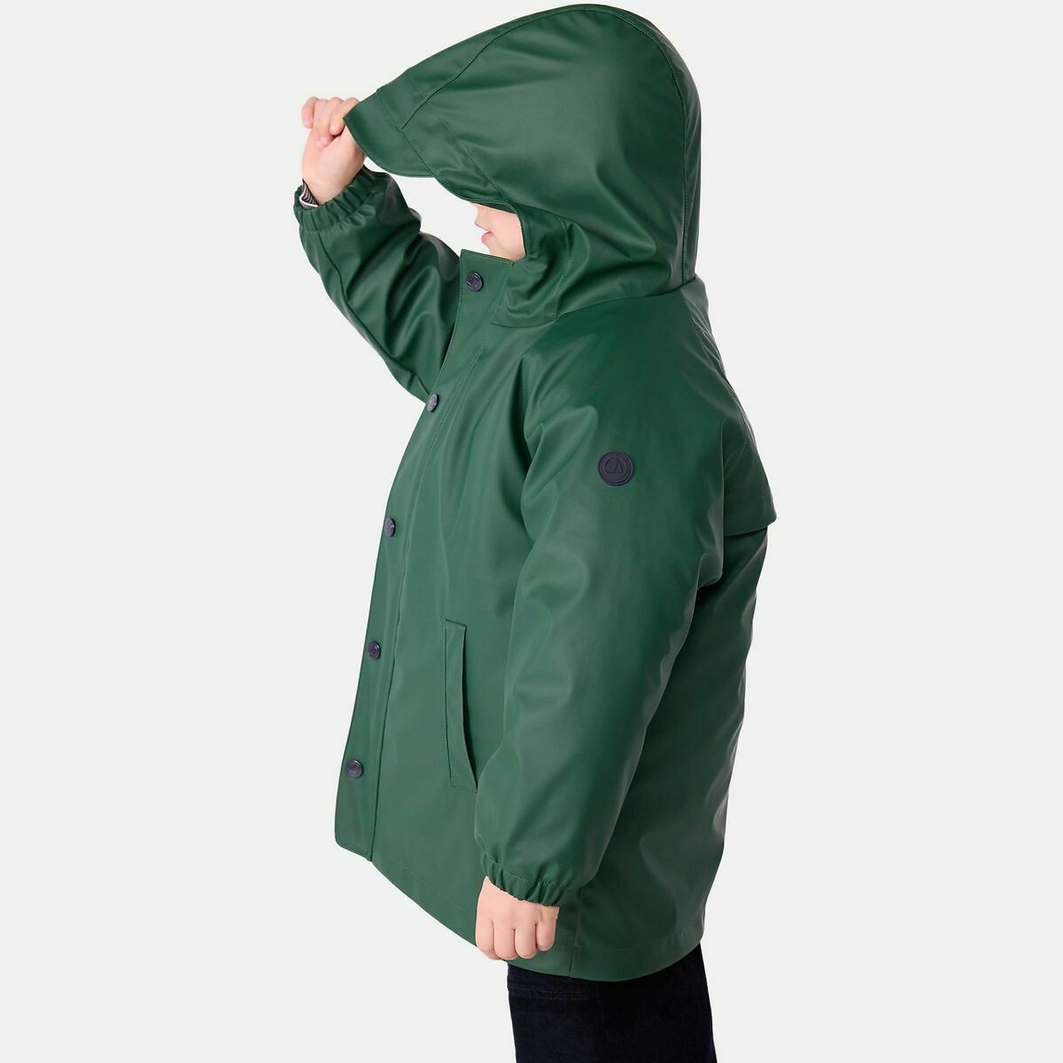 Ciré mixte 3 en 1, idéal pour toutes les saisons. vert, PETIT BATEAU