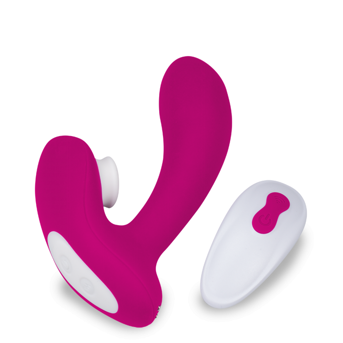 Stimulateur sans contact et vibro télécommandé Tricker rose, LOVE AND VIBES