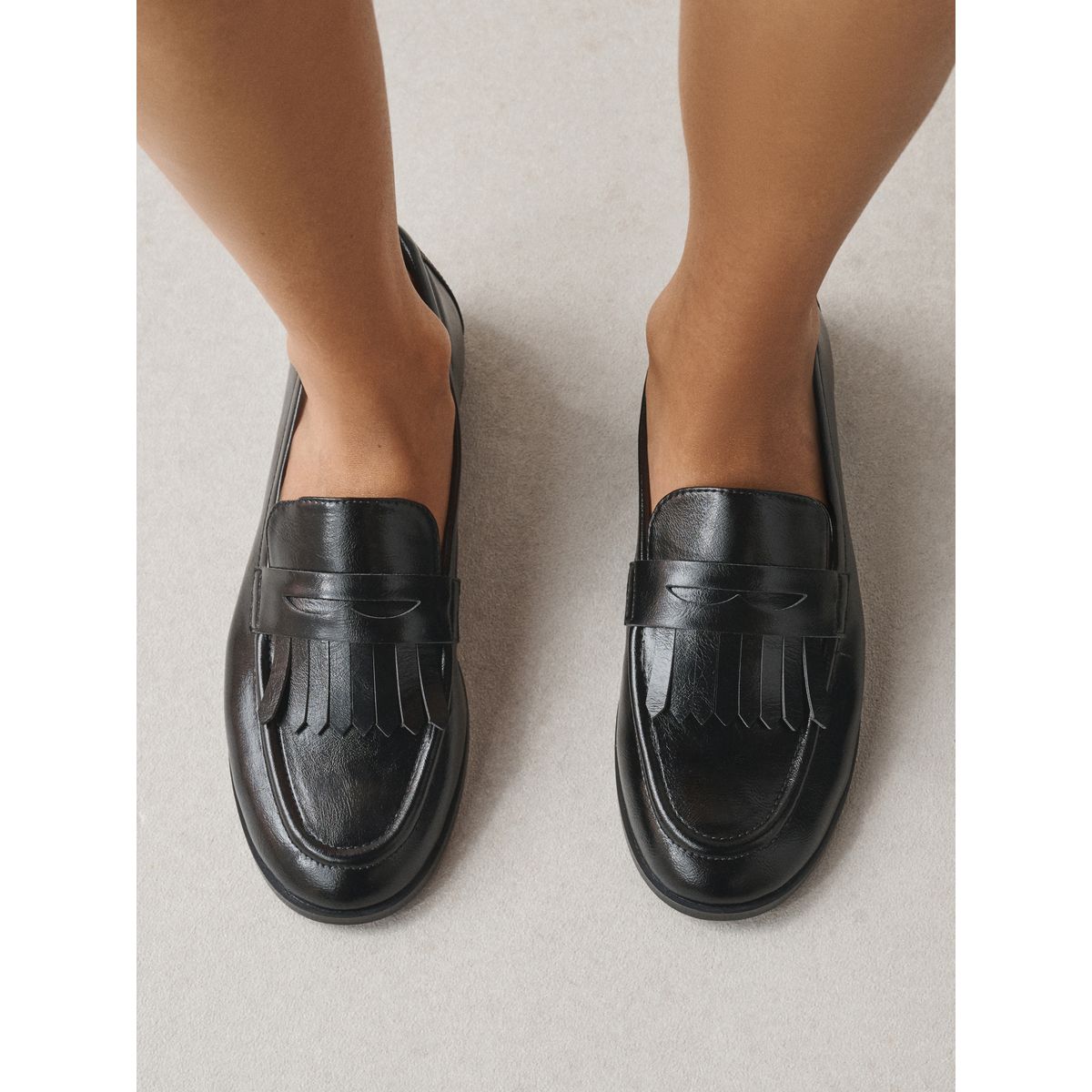 Mocassins à franges forever comfort® noir, NEXT