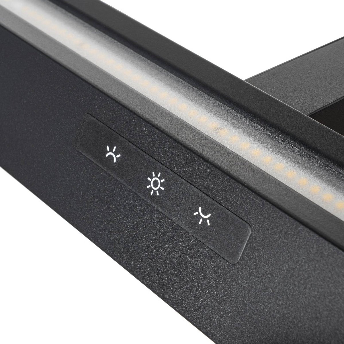Lampe à pince en métal moderneLED, Shax noir, ARCCHIO