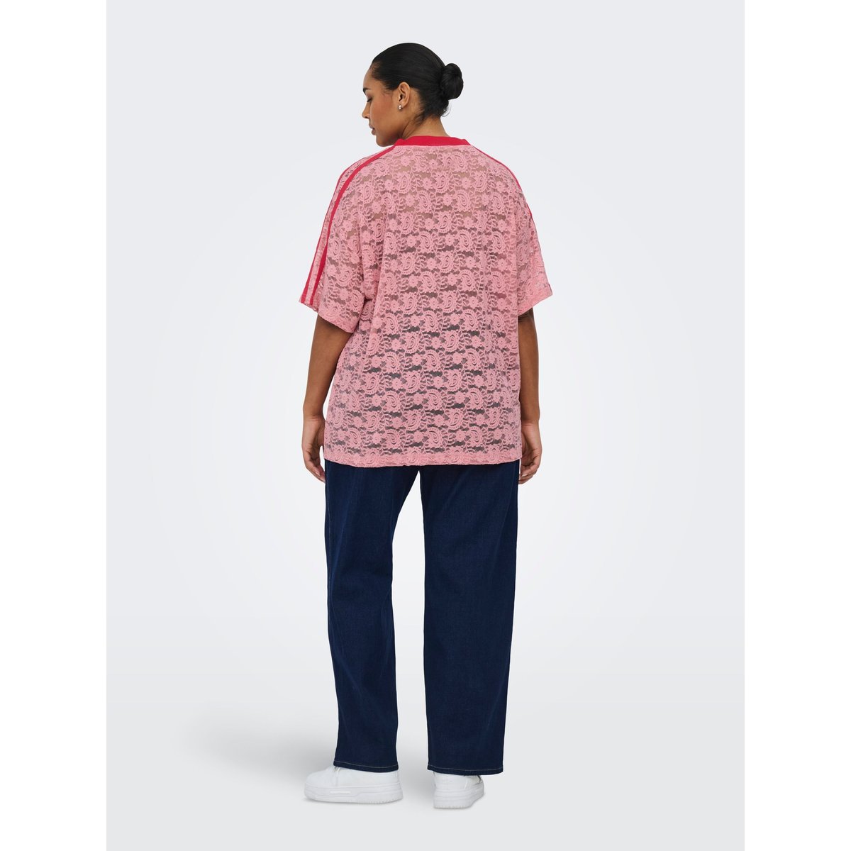T-Shirt rouge - romance rose, ONLY CARMAKOMA